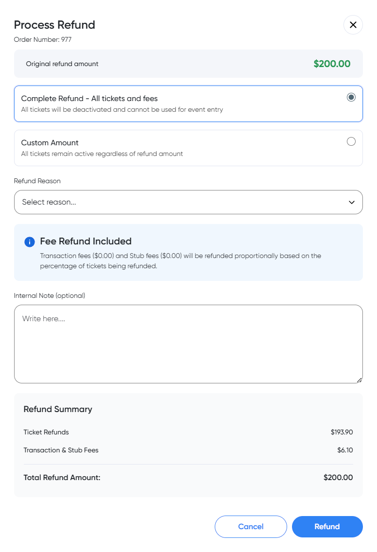 Refund Management System